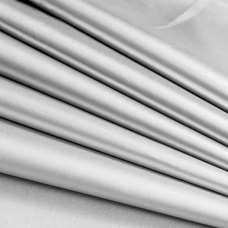 Taffetà colorato con rivestimento in argento-07